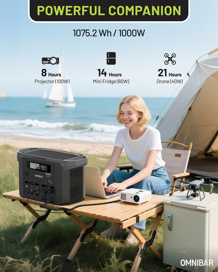 OMNIBAR 1000W Power Station EVO