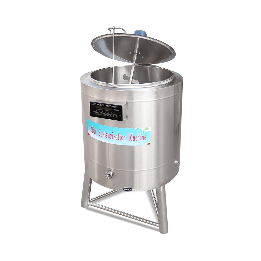 Heavy Duty Stainless Steel Commercial Milk And Ice Cream Mix Pasteurizer Machine [Without Plug]