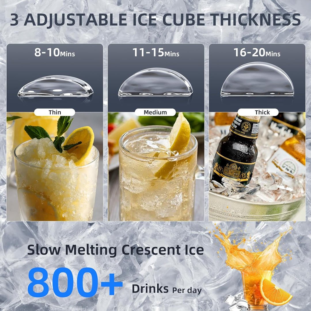 Freestanding Commercial Ice Maker - Z5845A - Multiple Sizes - 100LBS 200LBS 265LBS