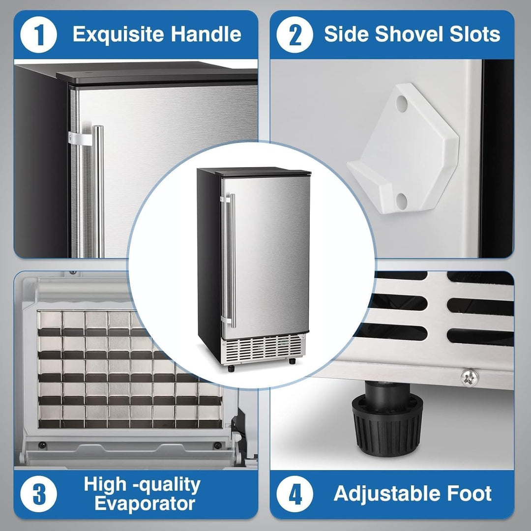 Freestanding Commercial Ice Maker - Z5845A - Multiple Sizes - 100LBS 200LBS 265LBS