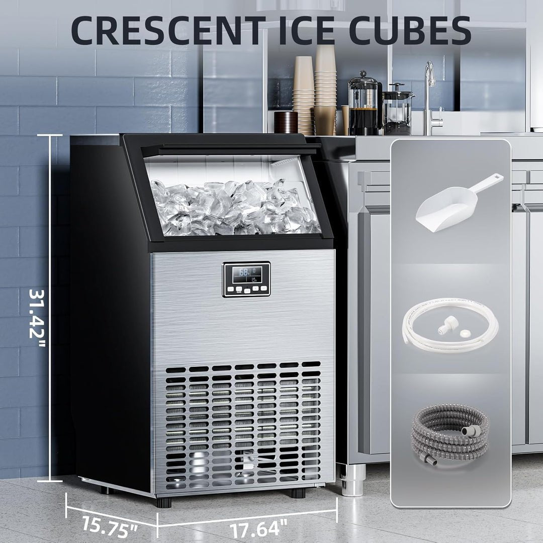 Freestanding Commercial Ice Maker - Z5845A - Multiple Sizes - 100LBS 200LBS 265LBS