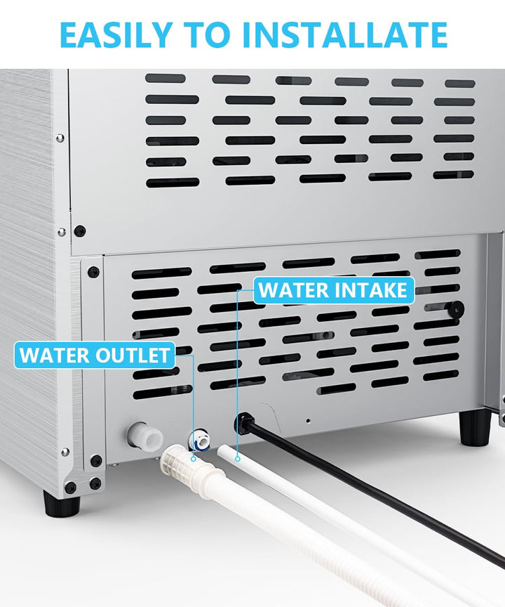 Freestanding Commercial Ice Maker - Z5845A - Multiple Sizes - 100LBS 200LBS 265LBS