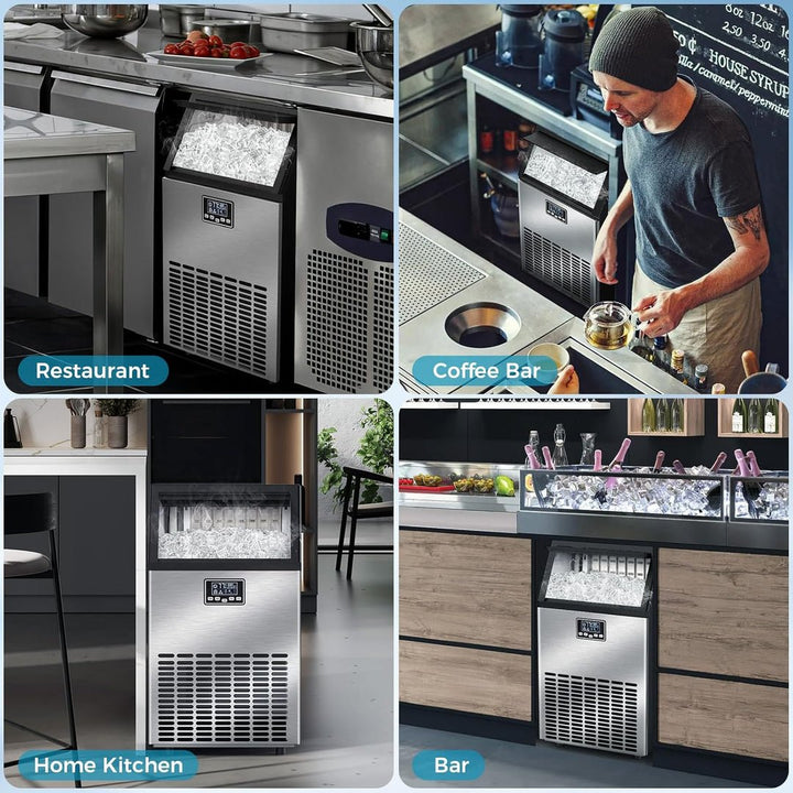 Freestanding Commercial Ice Maker - Z5845A - Multiple Sizes - 100LBS 200LBS 265LBS