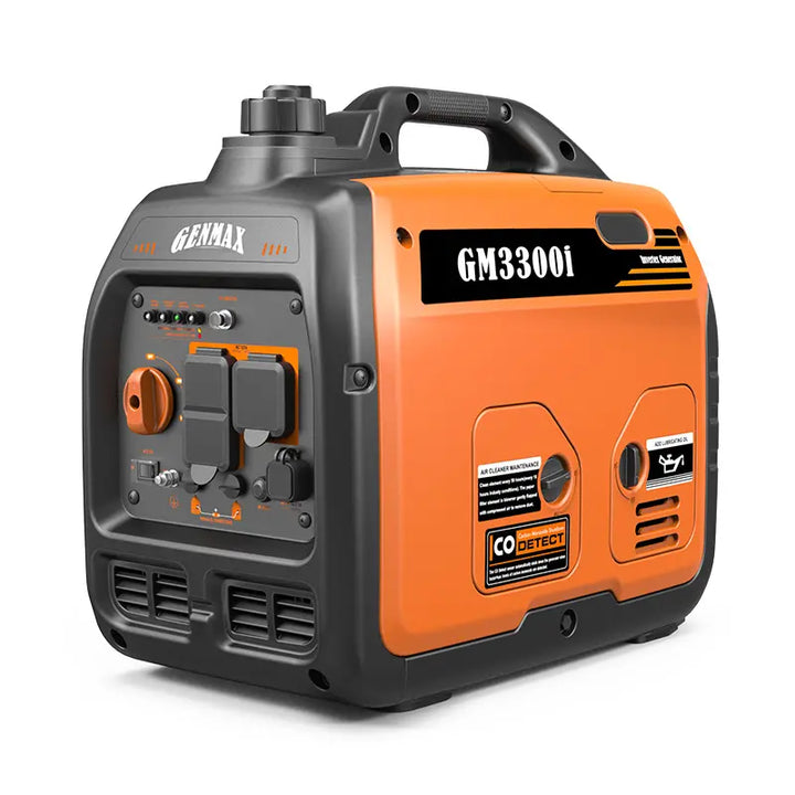 Genmax 3300 Watt Gasoline Inverter Generator GM3300i
