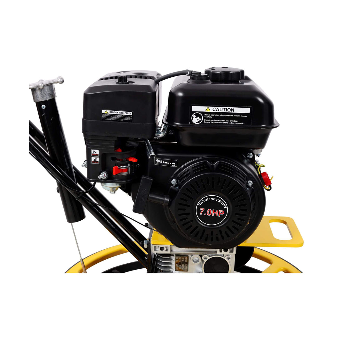 22-Inch 7HP Gas-Powered Walk-Behind Concrete Surface Finisher