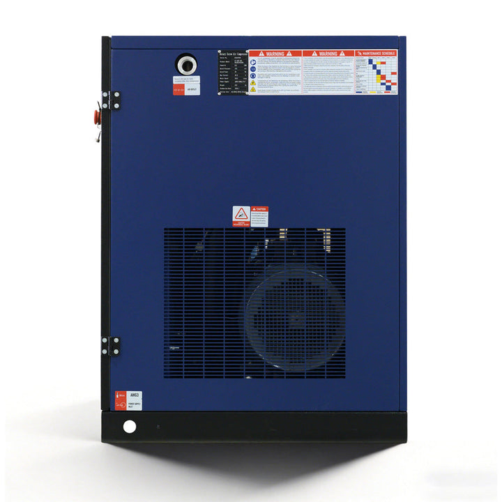 123CFM Rotary Screw Air Compressor, 30HP, 125PSI, 460V 3PHASE 60HZ