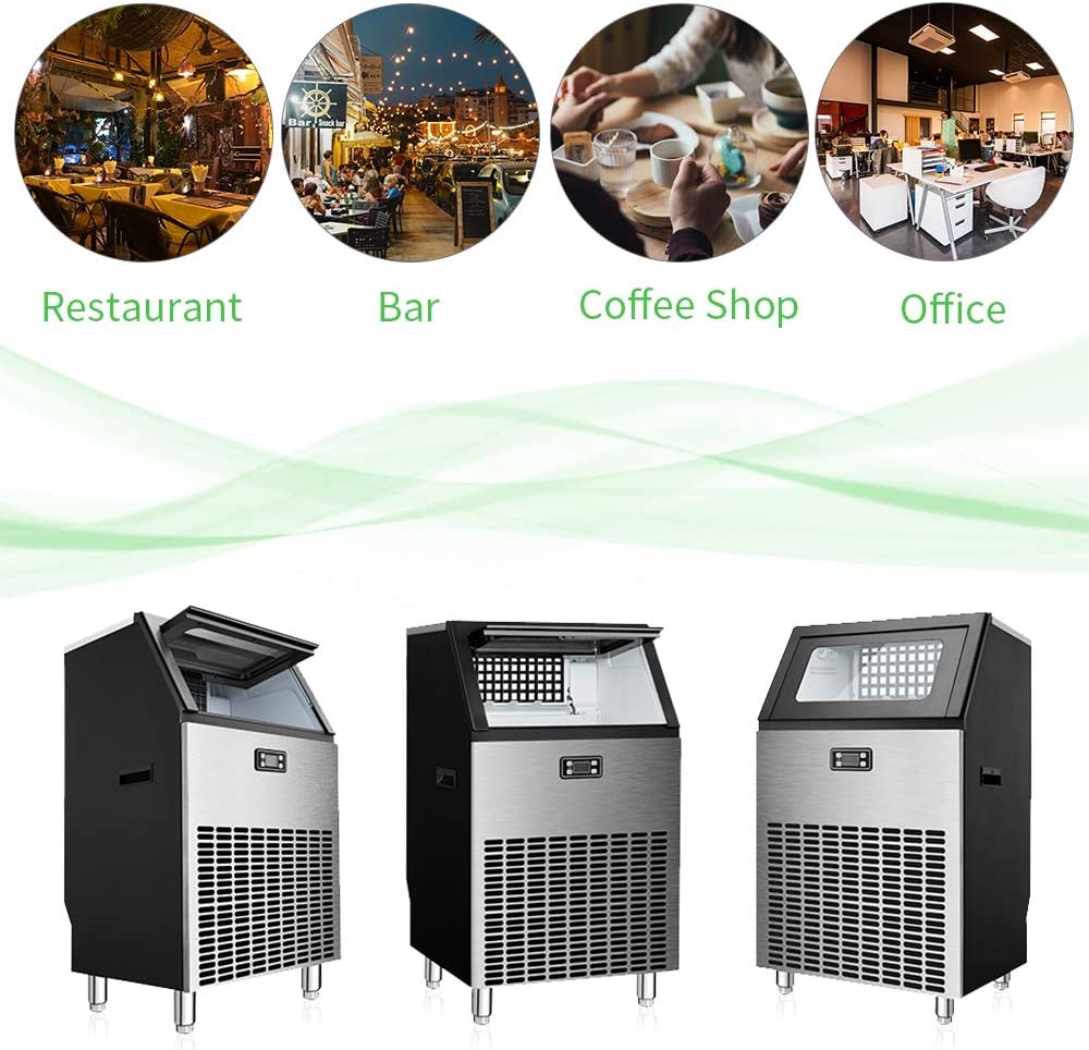Freestanding Commercial Ice Maker - Z5845A - Multiple Sizes - 100LBS 200LBS 265LBS