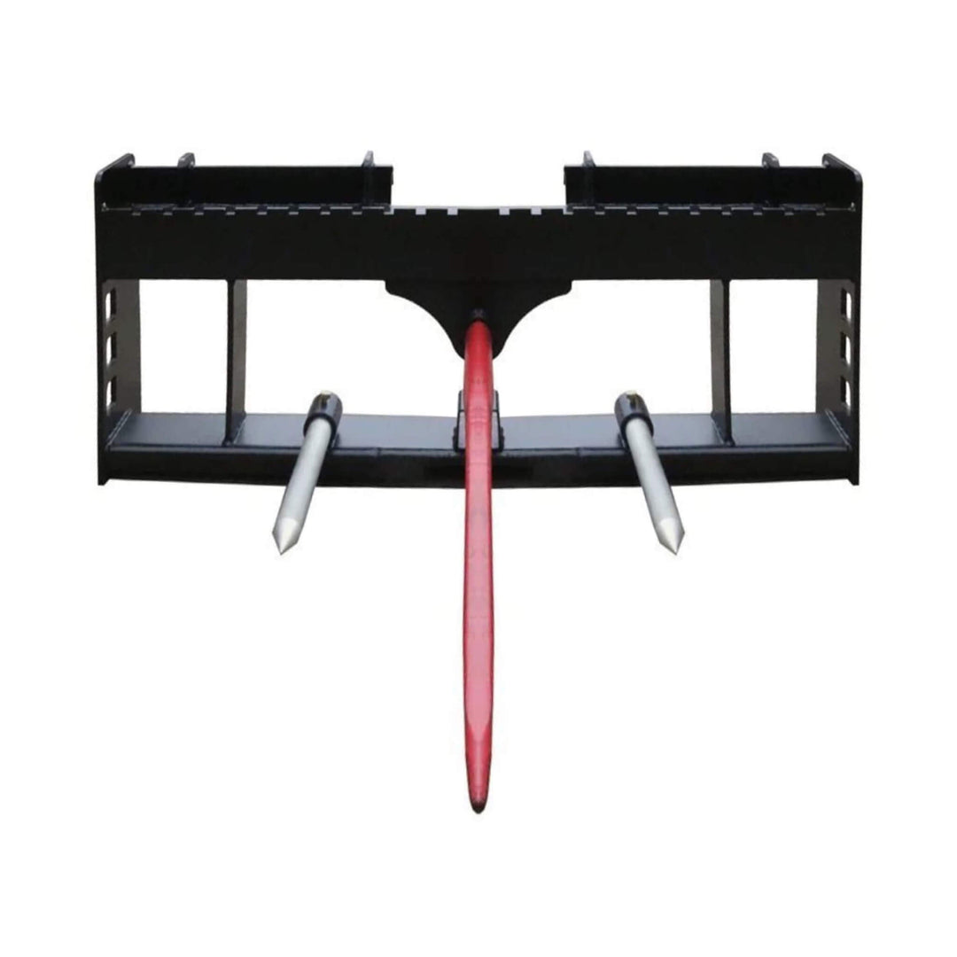42-Inch Heavy-Duty Pallet Forks Hay Spear Skid Steer Attachment with Quick Attach