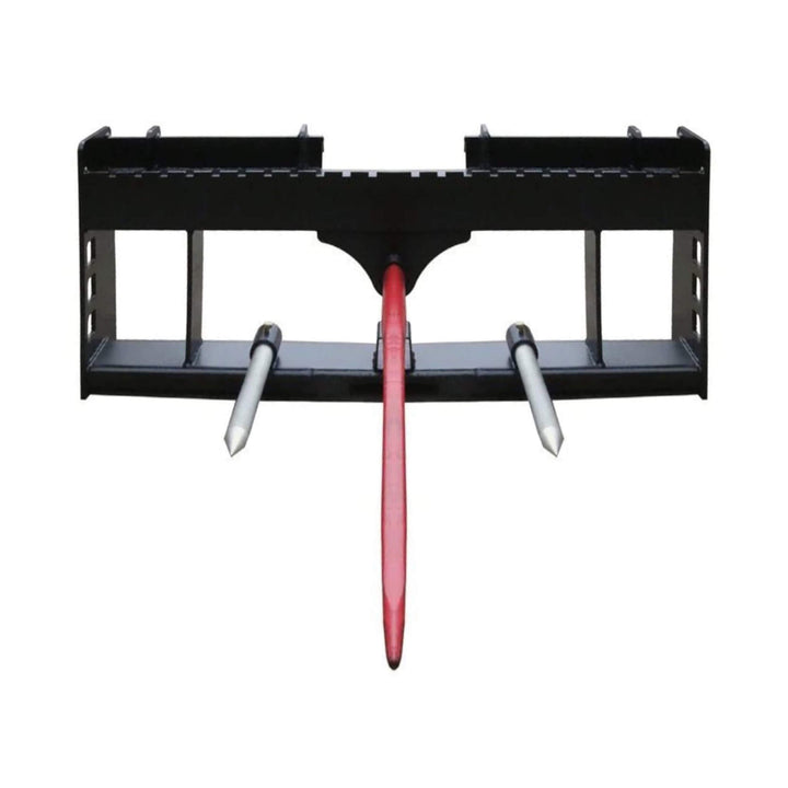 42-Inch Heavy-Duty Pallet Forks Hay Spear Skid Steer Attachment with Quick Attach