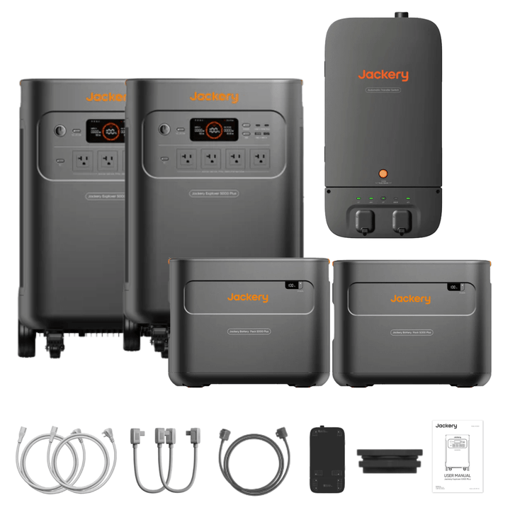 Jackery Whole-Home Backup Kit 5000 Plus (20kWh)