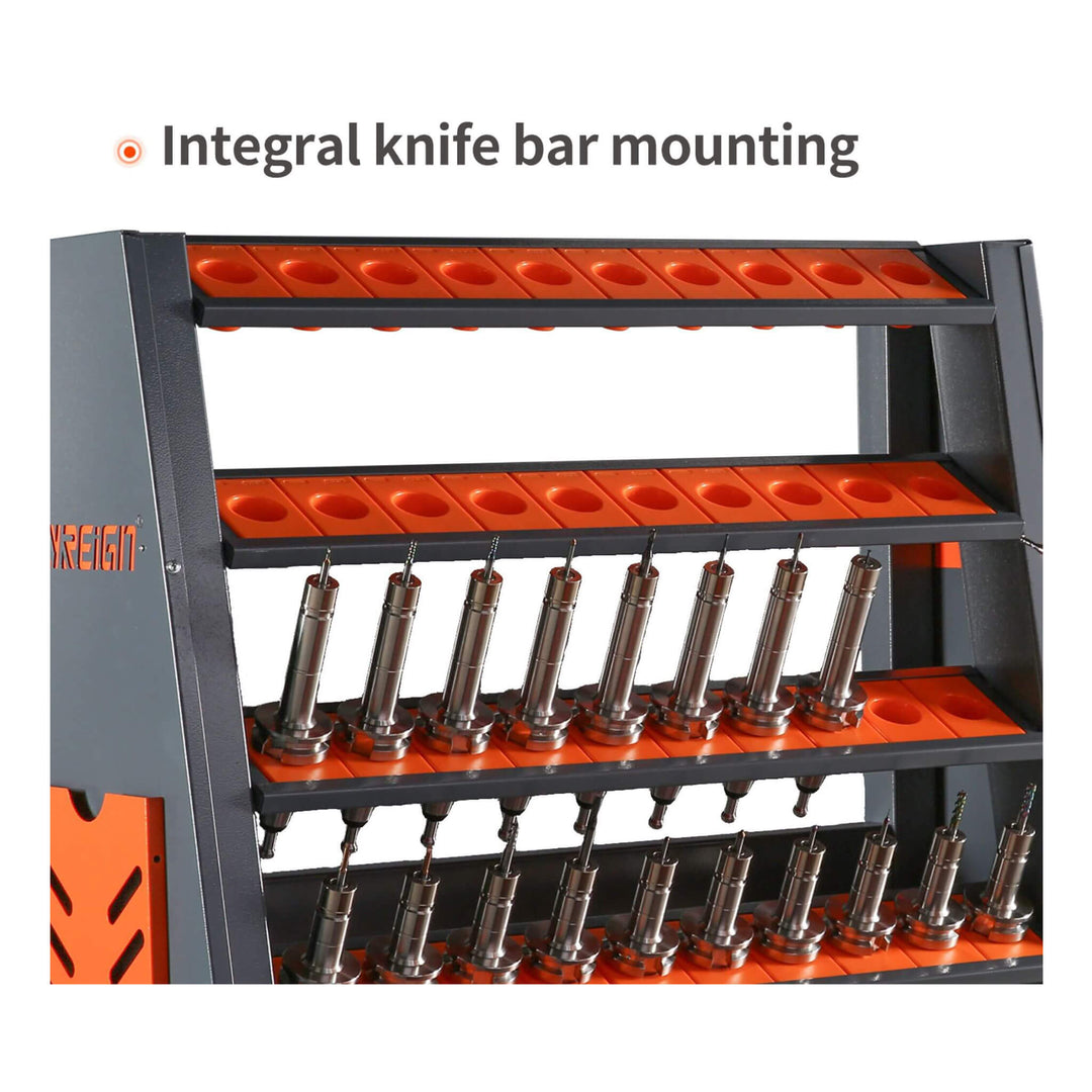 60-Inch Heavy-Duty Multifunction CNC Tool Rack Holder Organizer