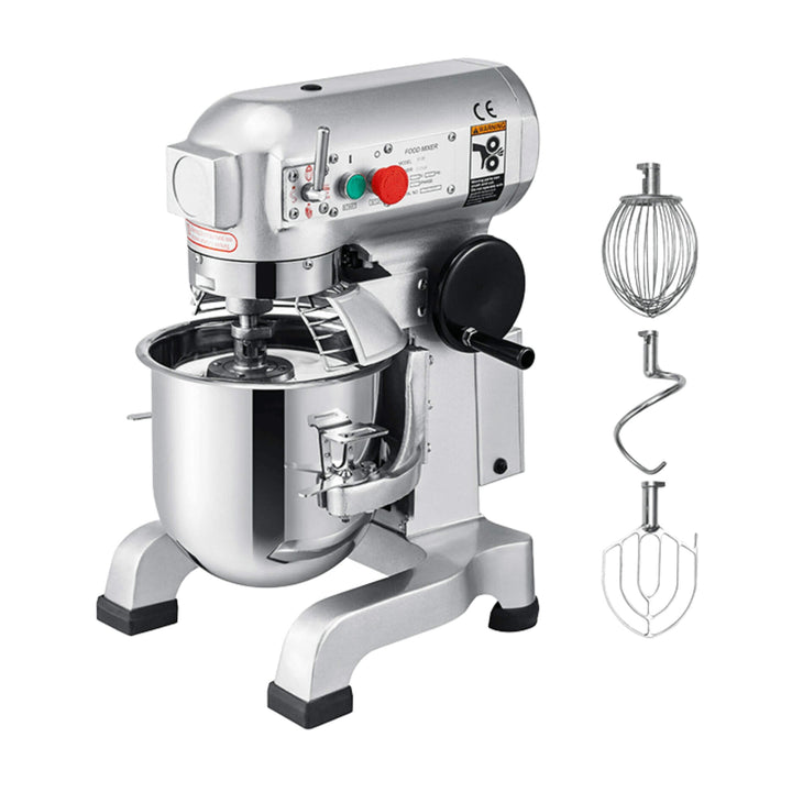 600W Commercial Dough Kneader Bakery Mixer Machine 15QT
