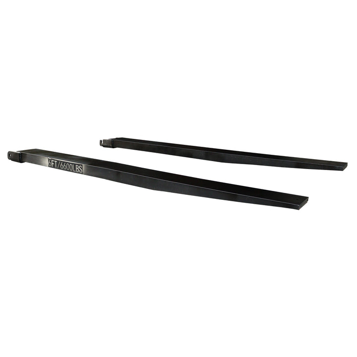 Greatbear 10ft Forklift Extensions 6” Wide Forks, 6600lbs Capacity (Pair)