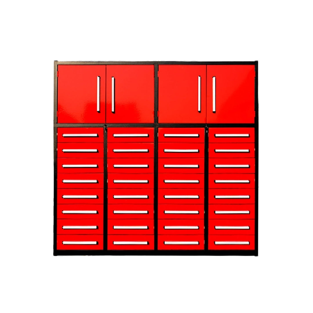 7ft Garage Storage Cabinet (32 Drawers & 2 Cabinets)