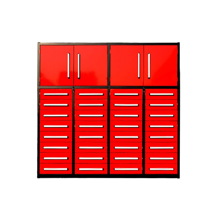7ft Garage Storage Cabinet (32 Drawers & 2 Cabinets)