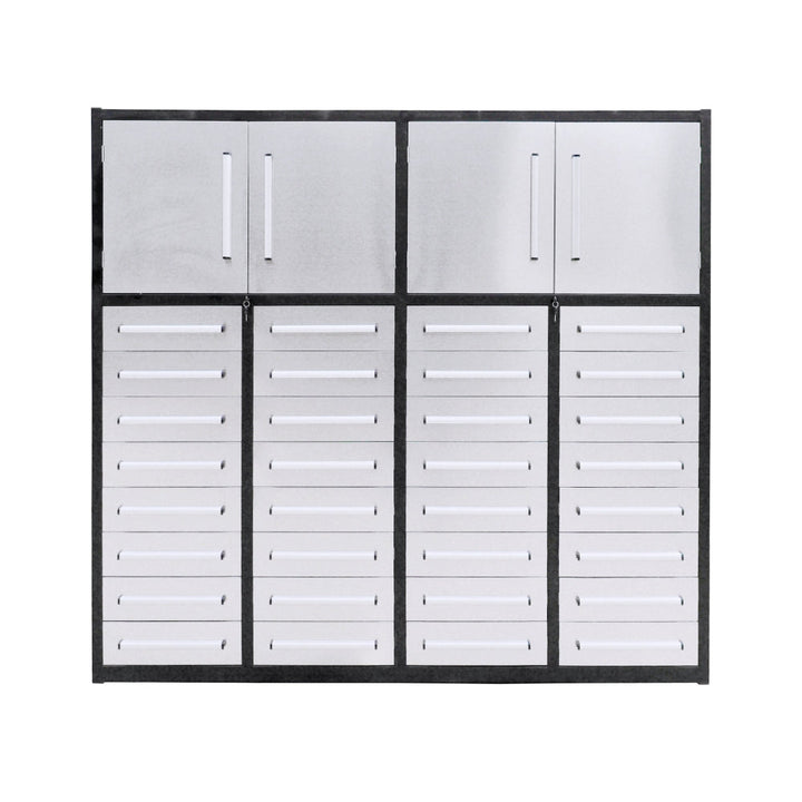 7ft Garage Storage Cabinet (32 Drawers & 2 Cabinets)