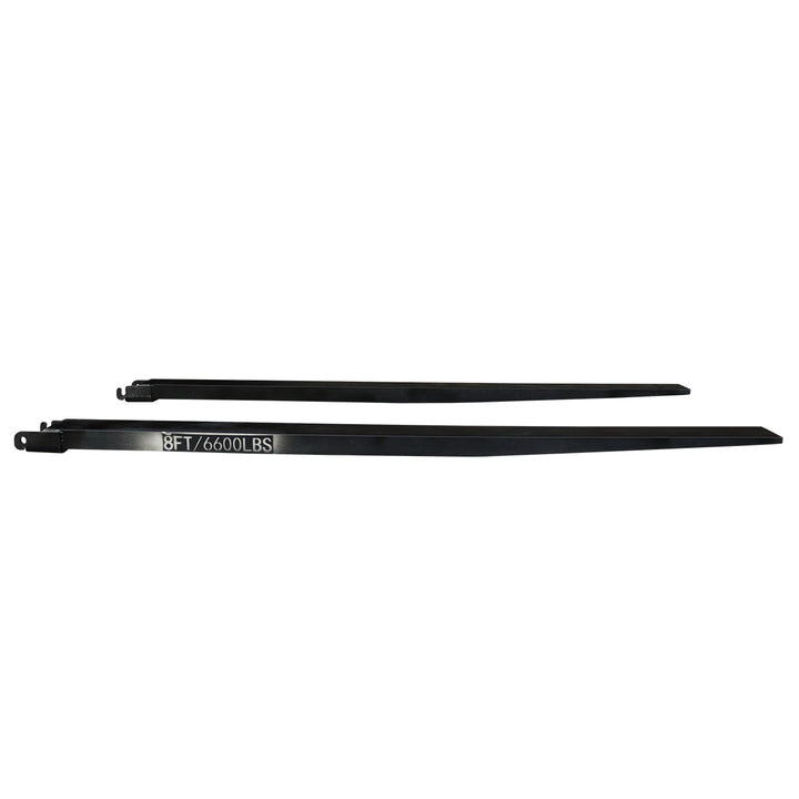 Greatbear 10ft Forklift Extensions 6” Wide Forks, 6600lbs Capacity (Pair)