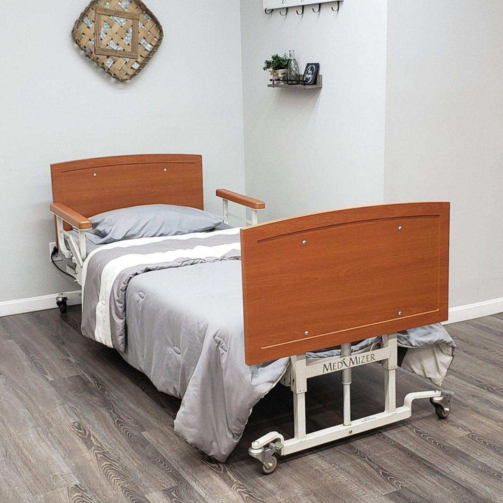 Med-Mizer AllCare Comfortwide Low Hospital Bed