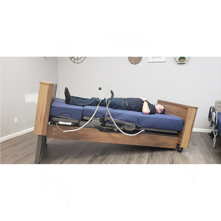 Med-Mizer ActiveCare Deluxe SafeTurn Rotating Adjustable Height Hospital Bed