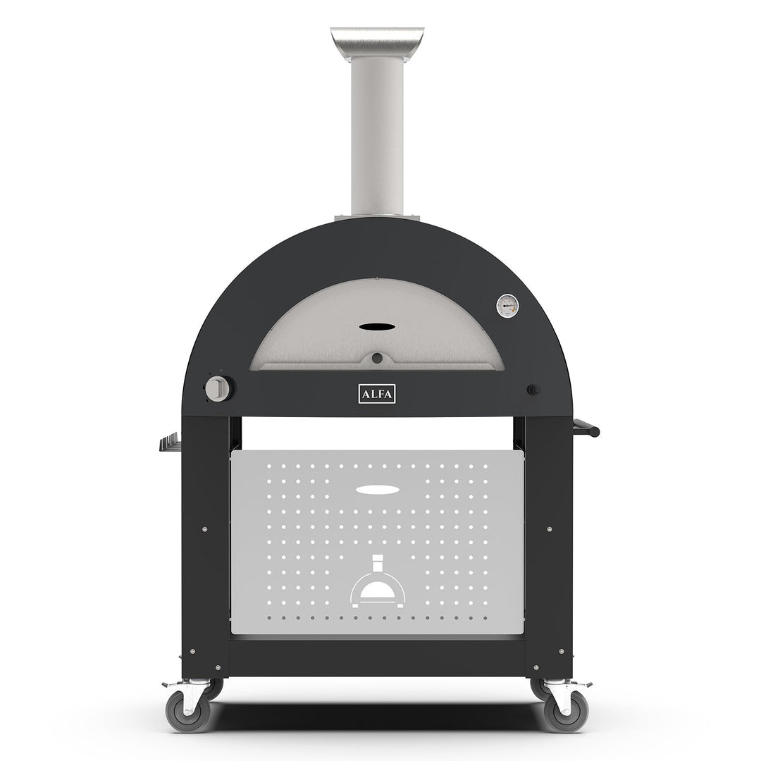 Alfa Moderno 3 Pizze Gas Pizza Oven w/ Rolling Base