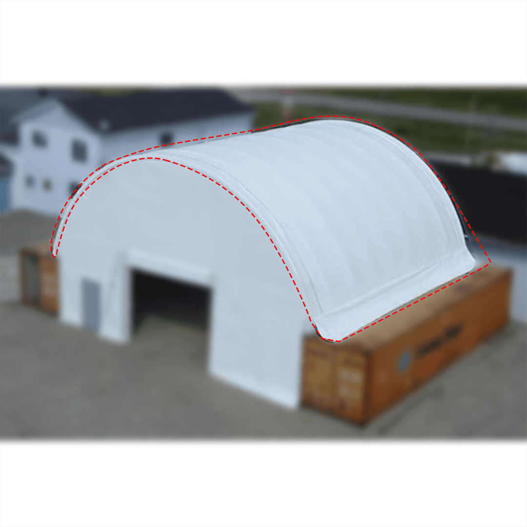 Cover Replacement for Container Shelter 40FT x 40FT x 13FT