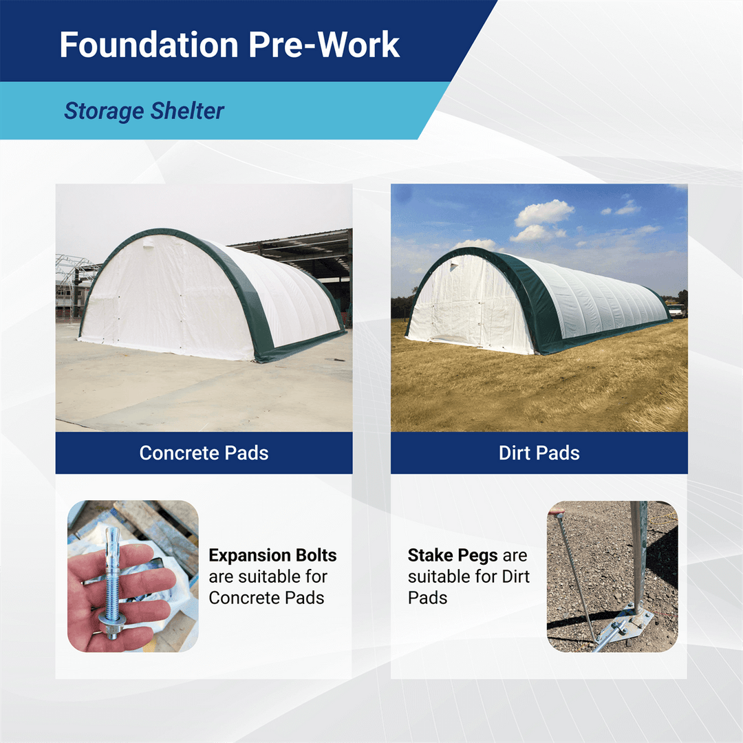 W 30FT x L 85FT x H 15FT Single Truss Arch Storage Shelter