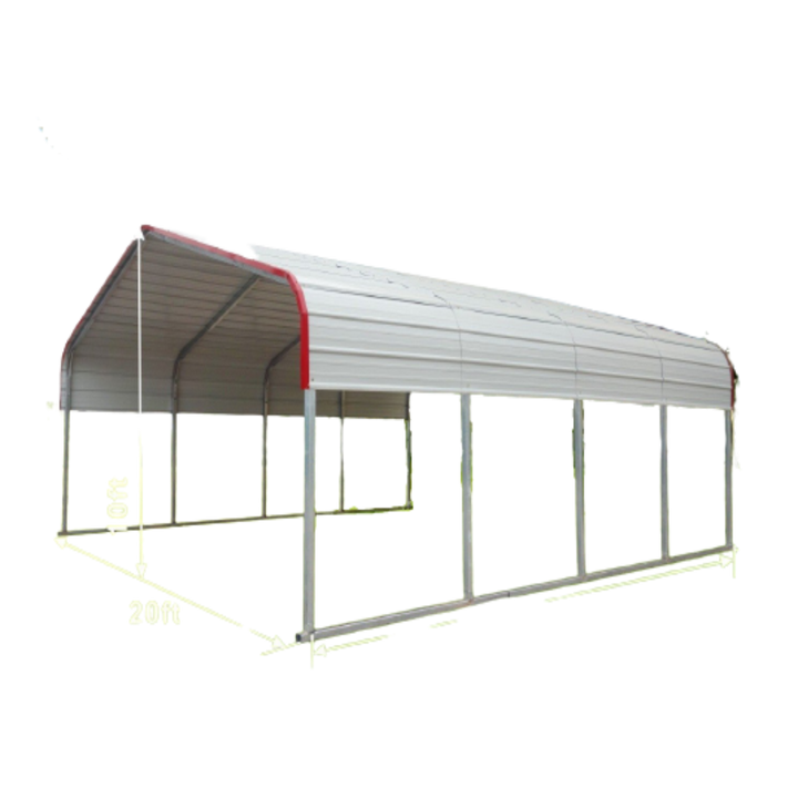 Classic Steel Carport 20FT x 20FT