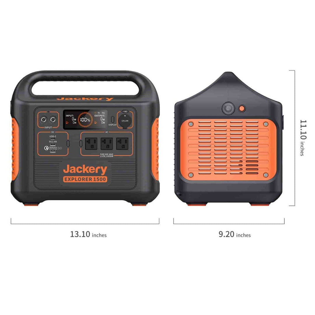 Jackery Solar Generator 1500 (Jackery 1500 + 4 X SolarSaga 100W)