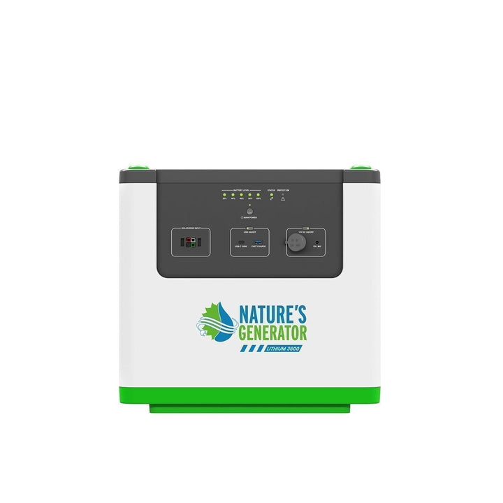 Nature's Generator Lithium 3600 Solar and Wind Generator