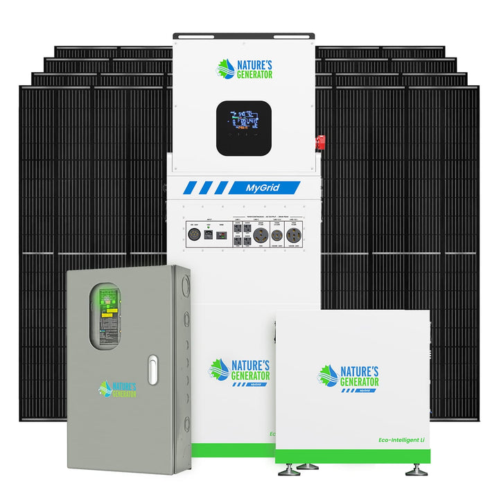 MyGrid 10K with Transfer Switch for House Battery Backup