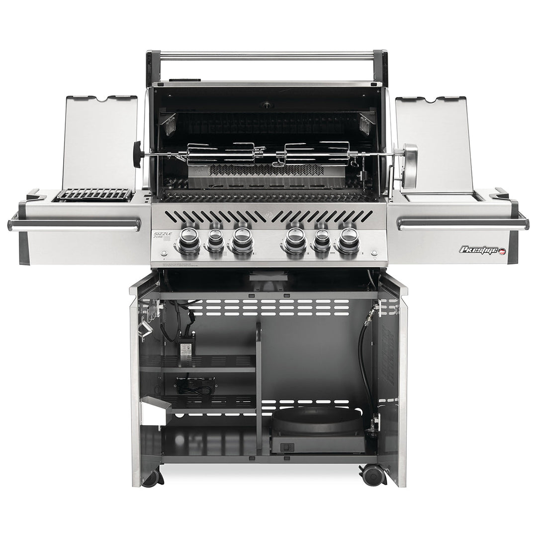 Napoleon Prestige PRO 500 RSIB w/ Infrared Side and Rear Burners (Stainless Steel) 6-Burner