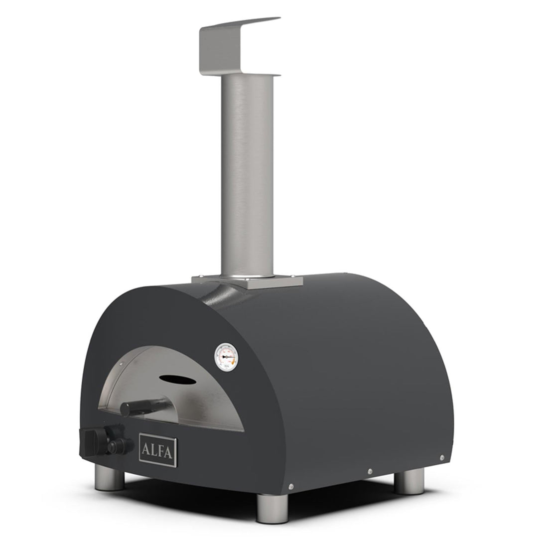 Alfa Moderno Portable Pizza Oven in Ardesia Grey (Propane)
