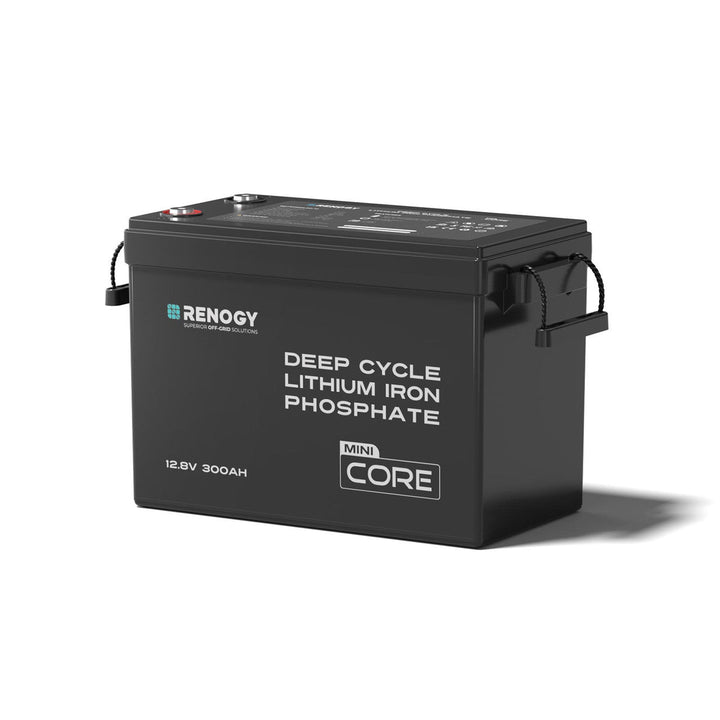 Core Mini - Renogy 12.8V 300Ah Lithium Iron Phosphate Battery w/ Low-Temperature Protection