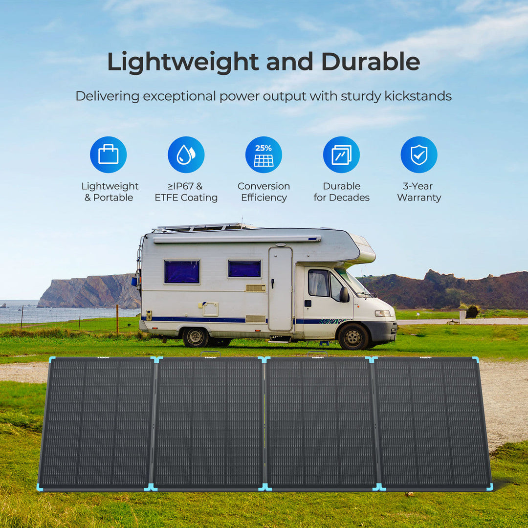 Renogy 300W N-type Portable Lightweight Solar Suitcase