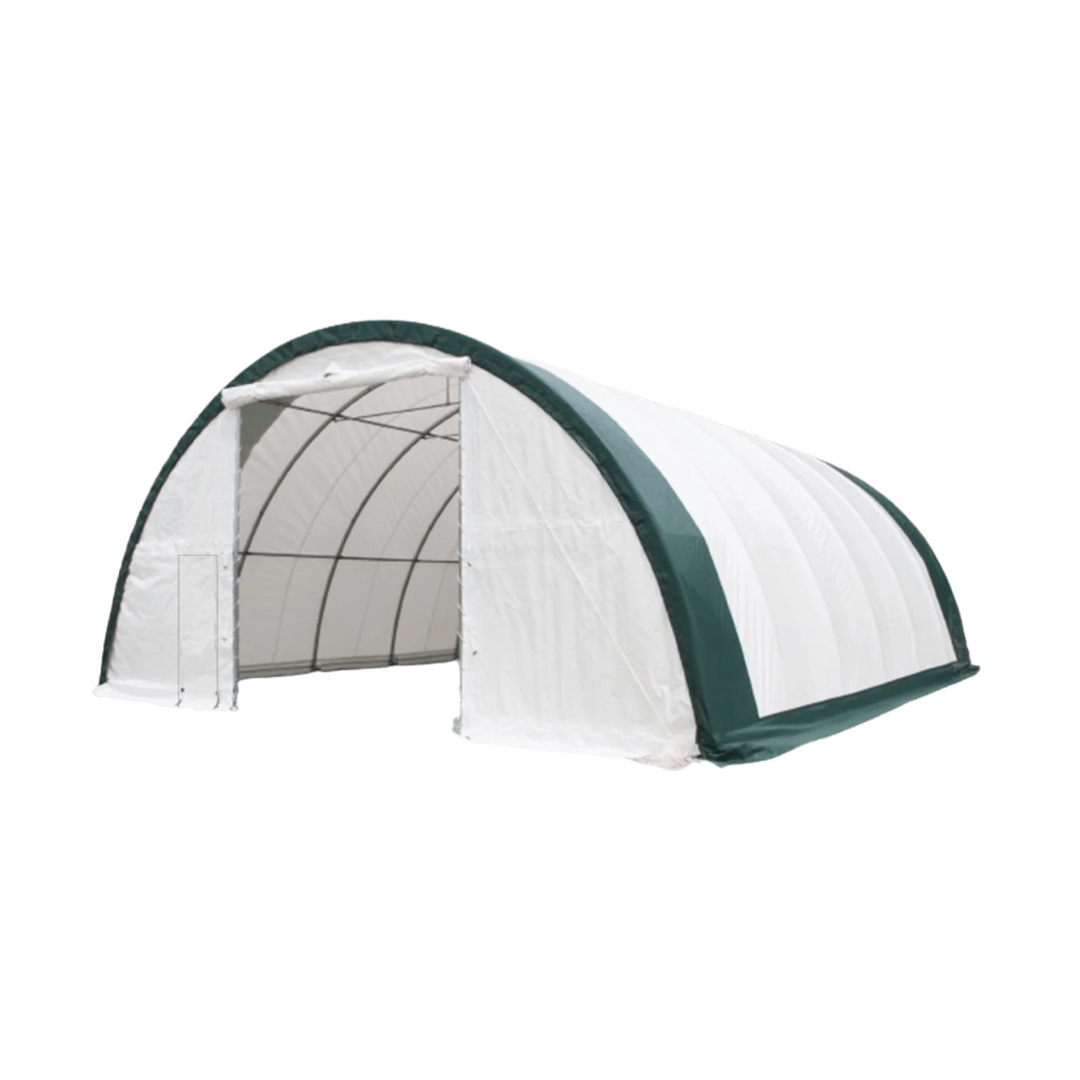 W 30FT x L 85FT x H 15FT Single Truss Arch Storage Shelter