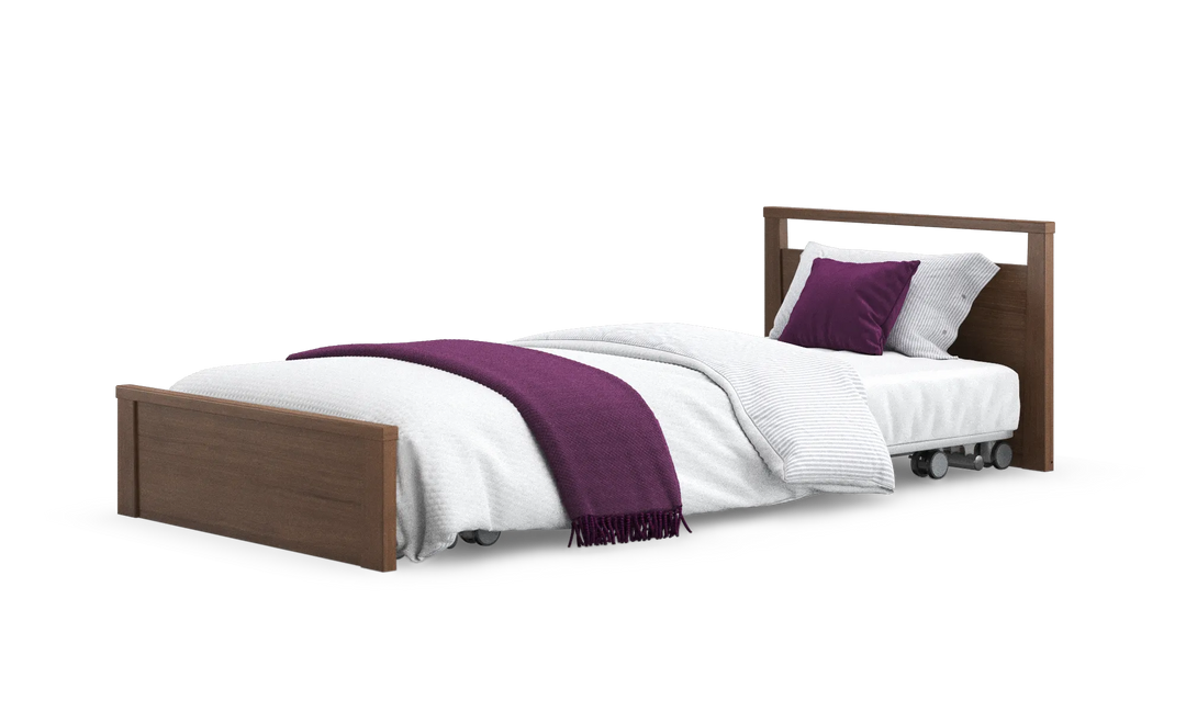 Solo Low Footboard Profiling Floor Bed