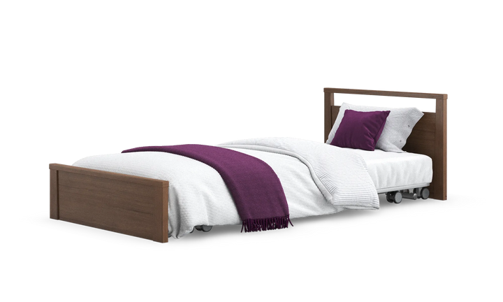 Solo Low Footboard Profiling Floor Bed