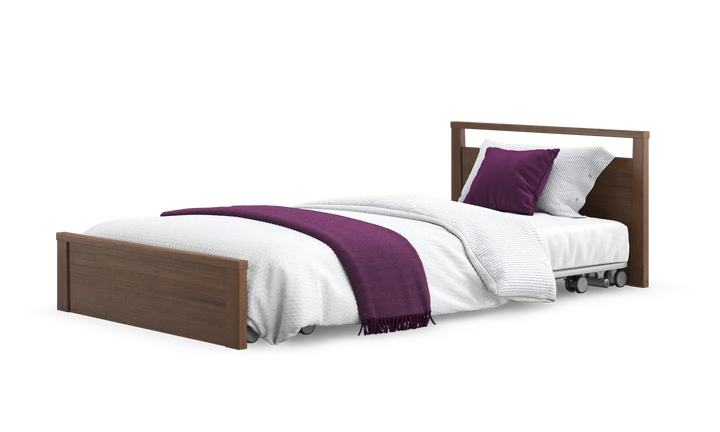Solo Low Footboard Profiling Floor Bed