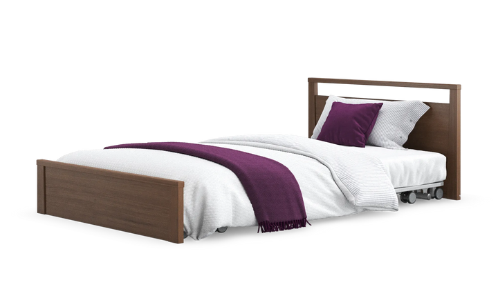 Solo Low Footboard Profiling Floor Bed