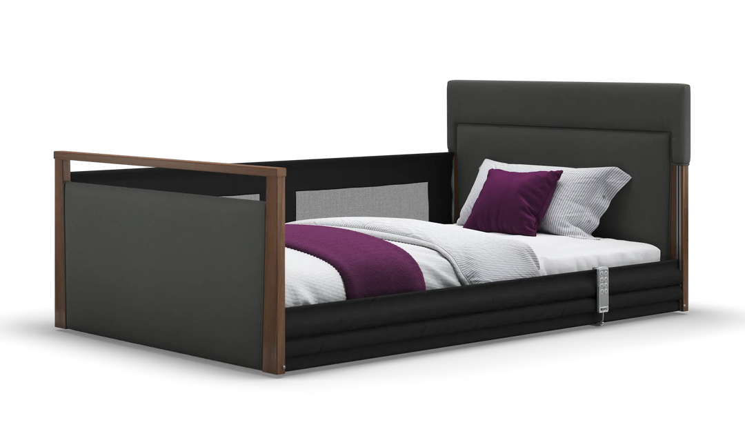 Solo SafeSide Upholstered Profiling Floor Bed