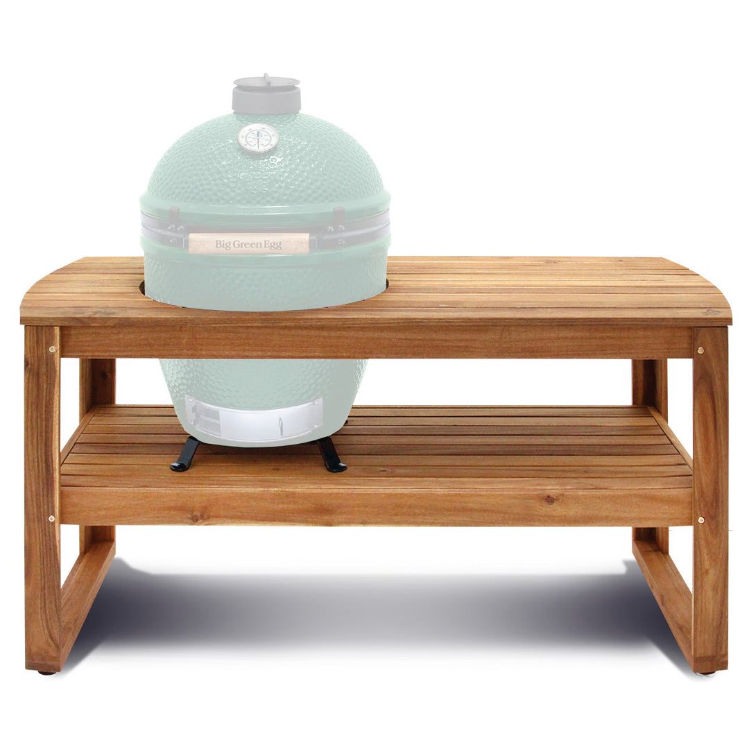 Large Big Green Egg + Acacia Table Package