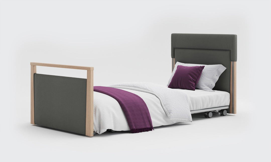 Solo SafeSide Upholstered Profiling Floor Bed