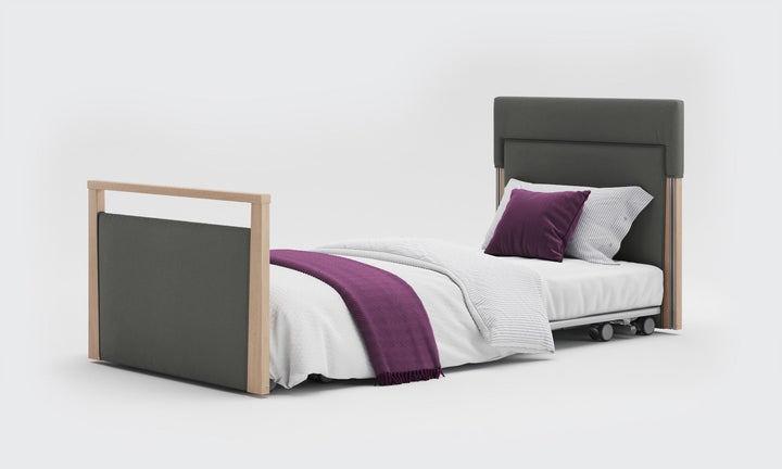 Solo SafeSide Upholstered Profiling Floor Bed