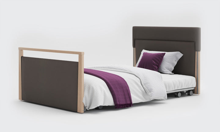 Solo SafeSide Upholstered Profiling Floor Bed