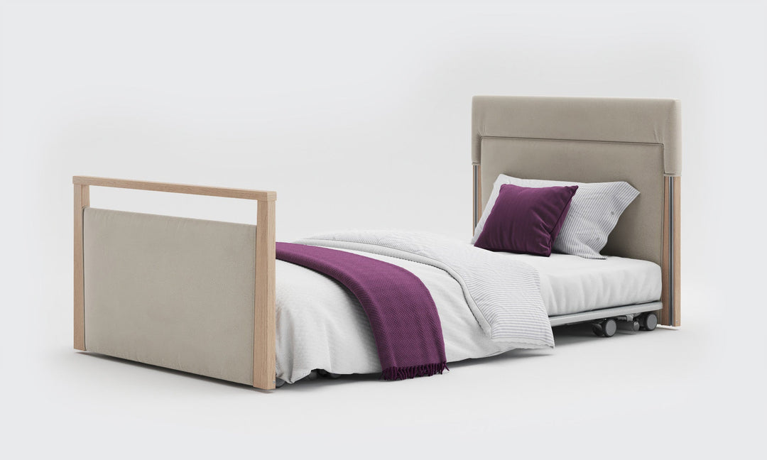 Solo SafeSide Upholstered Profiling Floor Bed