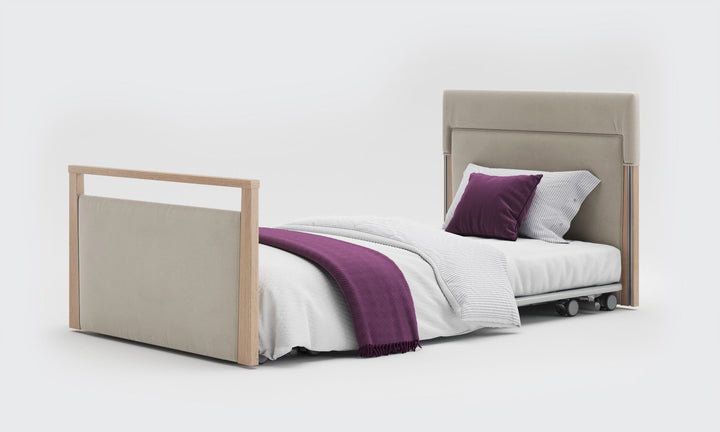 Solo SafeSide Upholstered Profiling Floor Bed