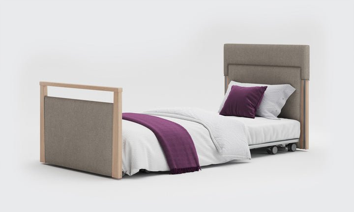 Solo SafeSide Upholstered Profiling Floor Bed