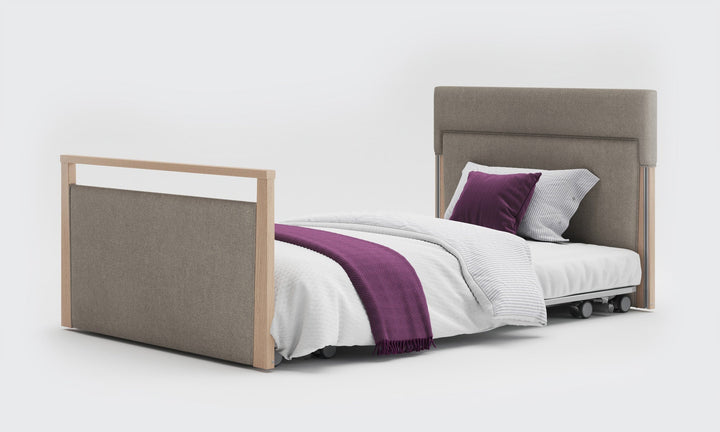 Solo SafeSide Upholstered Profiling Floor Bed
