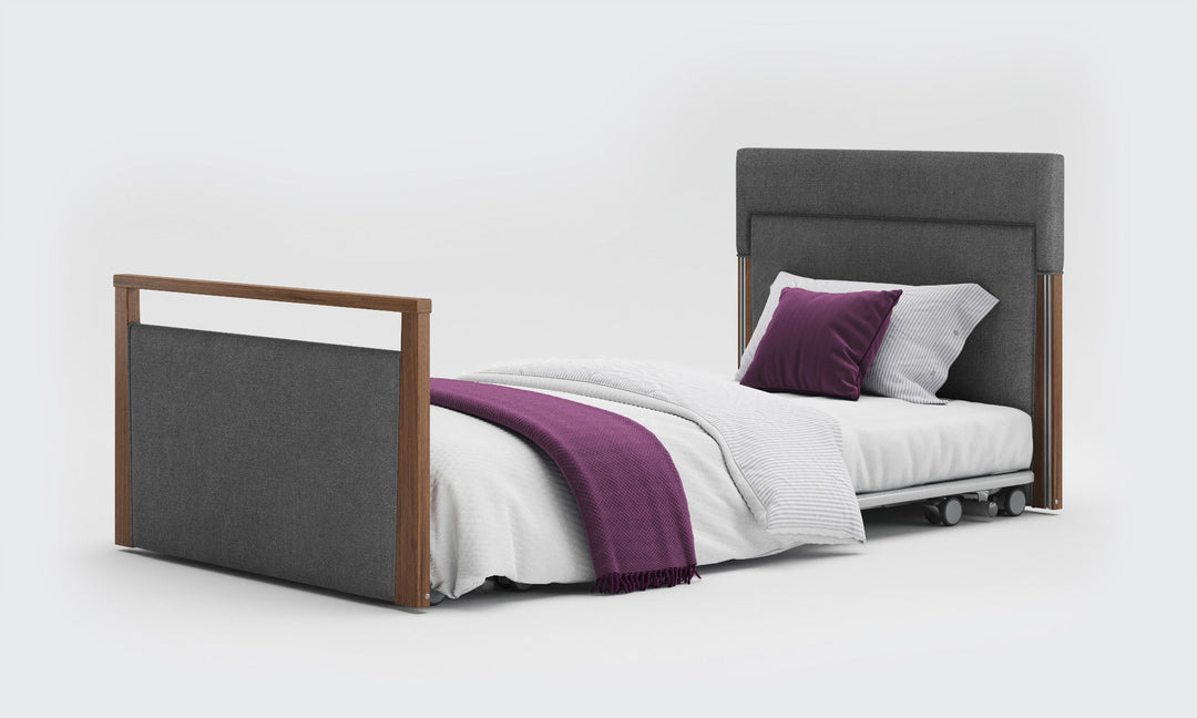 Solo SafeSide Upholstered Profiling Floor Bed