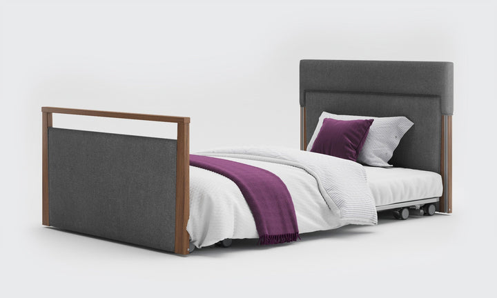 Solo SafeSide Upholstered Profiling Floor Bed